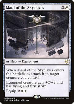 Maul of the Skyclaves (27) [Zendikar Rising] foil - Deck Out Gaming