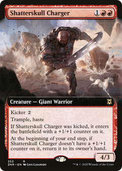 Shatterskull Charger (Extended Art) (353) [Zendikar Rising] foil - Deck Out Gaming