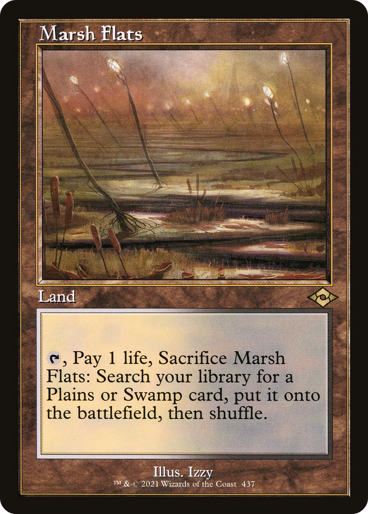 Marsh Flats (Retro Frame) (437) [Modern Horizons 2] foil - Deck Out Gaming