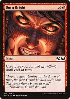 Burn Bright (134) [Core Set 2021] - Deck Out Gaming