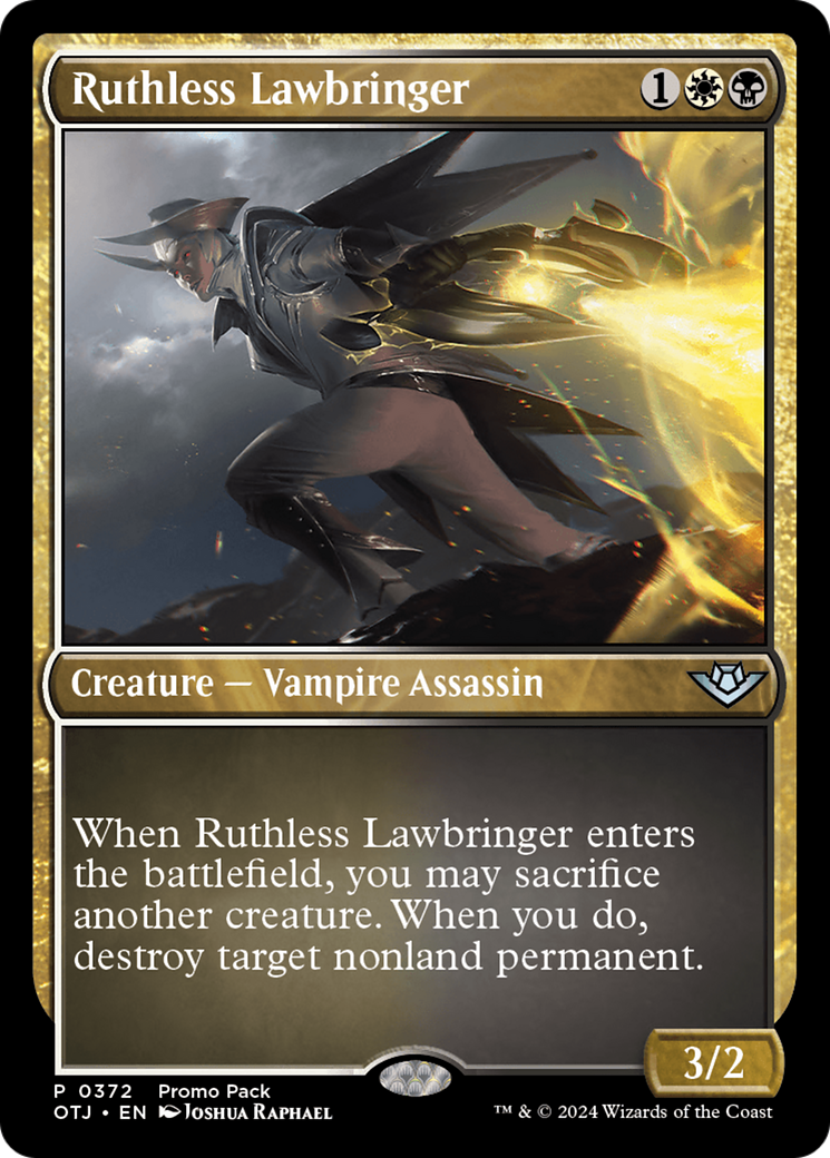 Ruthless Lawbringer (372) [Outlaws of Thunder Junction] foil - Deck Out Gaming