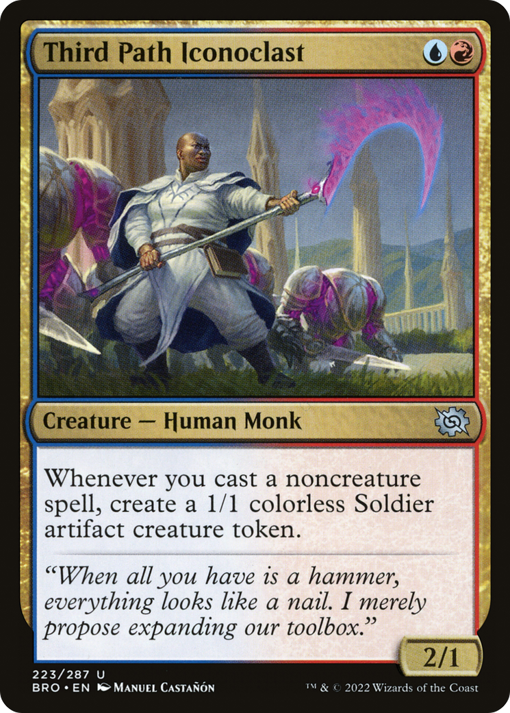 Third Path Iconoclast (223) [The Brothers' War] foil - Deck Out Gaming