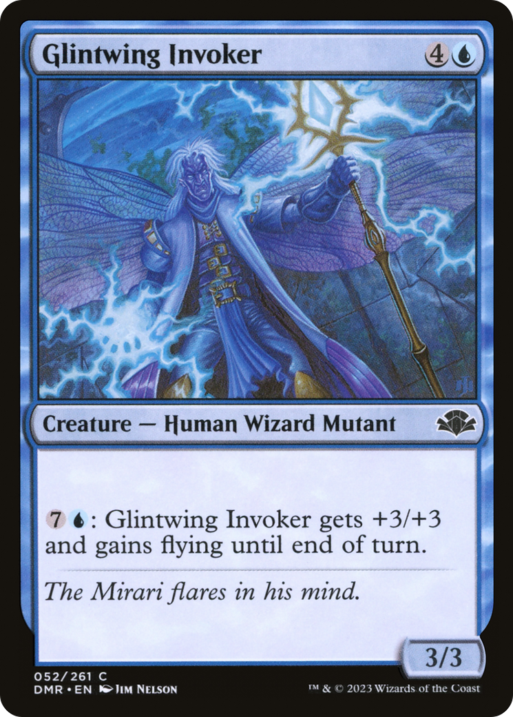 Glintwing Invoker (52) [Dominaria Remastered] foil - Deck Out Gaming