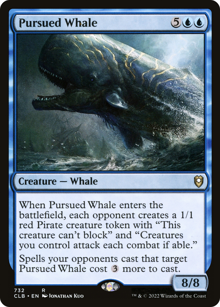 Pursued Whale (732) [Commander Legends: Battle for Baldur's Gate] - Deck Out Gaming