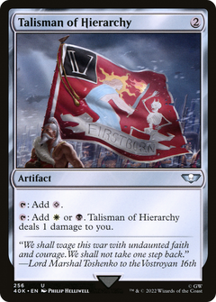 Talisman of Hierarchy (256) [Universes Beyond: Warhammer 40,000] - Deck Out Gaming