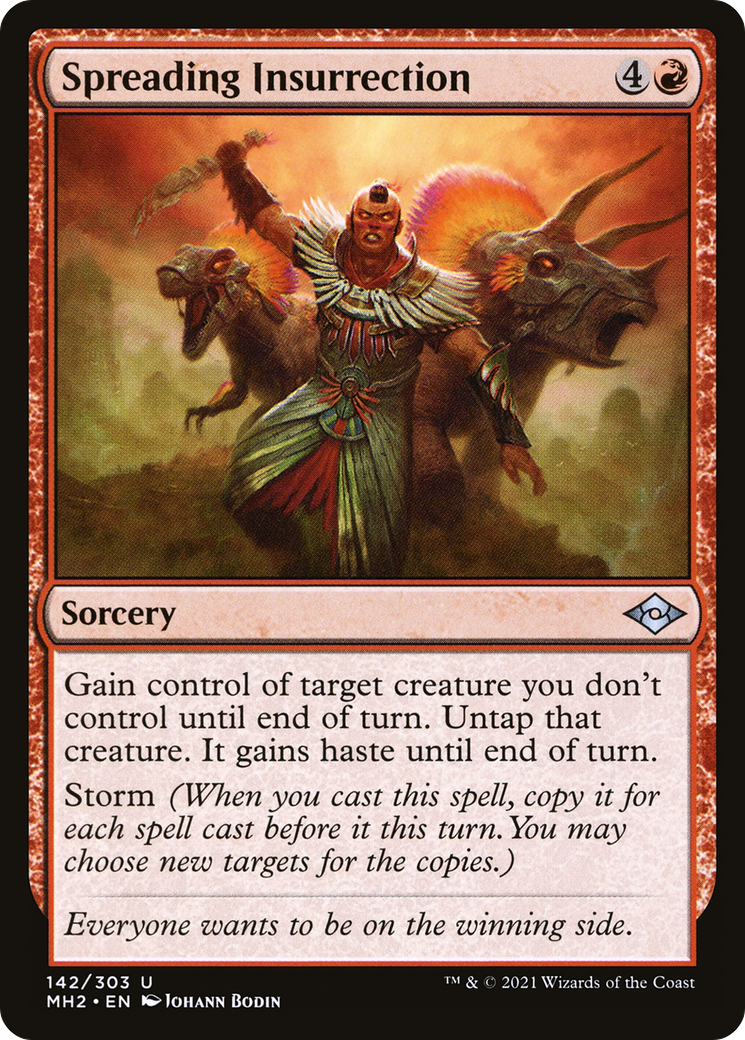 Spreading Insurrection (142) [Modern Horizons 2] foil - Deck Out Gaming