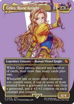 Celes, Rune Knight (209) [Commander: FINAL FANTASY] foil - Deck Out Gaming