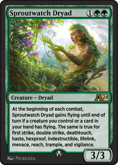 Sproutwatch Dryad (20) [Alchemy: Murders at Karlov Manor ] - Deck Out Gaming