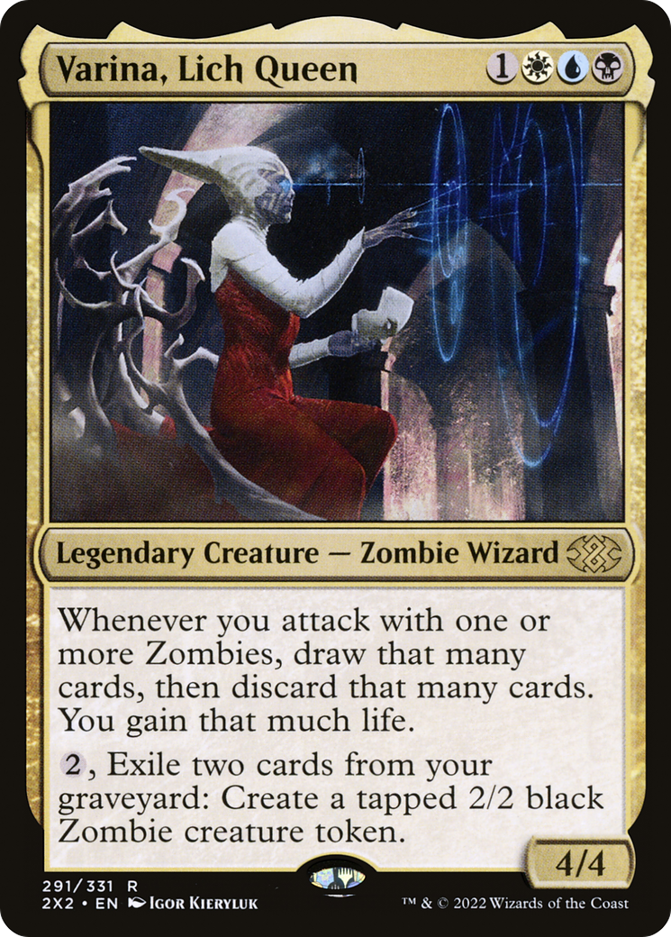 Varina, Lich Queen (291) [Double Masters 2022] - Deck Out Gaming