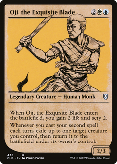 Oji, the Exquisite Blade (Showcase) (436) [Commander Legends: Battle for Baldur's Gate] foil - Deck Out Gaming