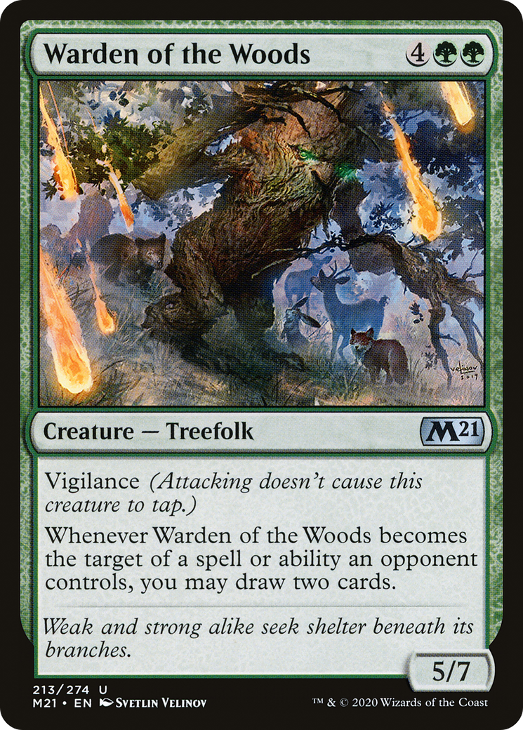 Warden of the Woods (213) [Core Set 2021] - Deck Out Gaming