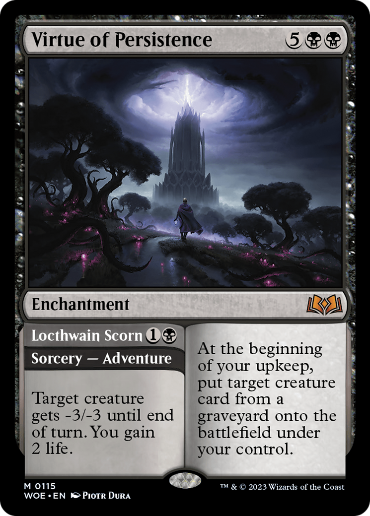 Virtue of Persistence (115) [Wilds of Eldraine] - Deck Out Gaming