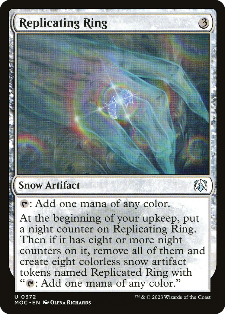 Replicating Ring (372) [March of the Machine Commander] - Deck Out Gaming
