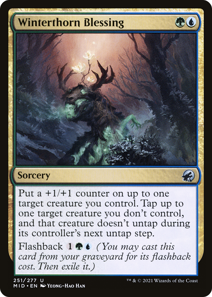 Winterthorn Blessing (251) [Innistrad: Midnight Hunt] - Deck Out Gaming