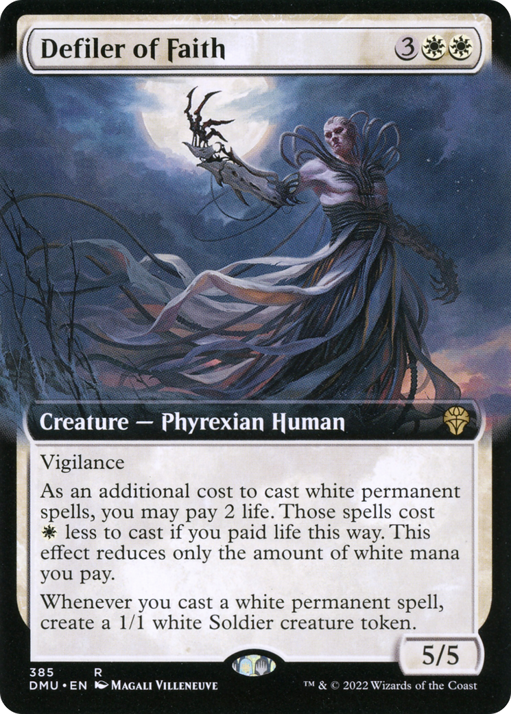 Defiler of Faith (Extended Art) (385) [Dominaria United] - Deck Out Gaming
