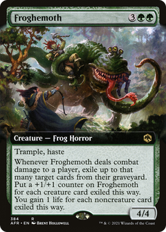 Froghemoth (Extended Art) (384) [Adventures in the Forgotten Realms] foil - Deck Out Gaming