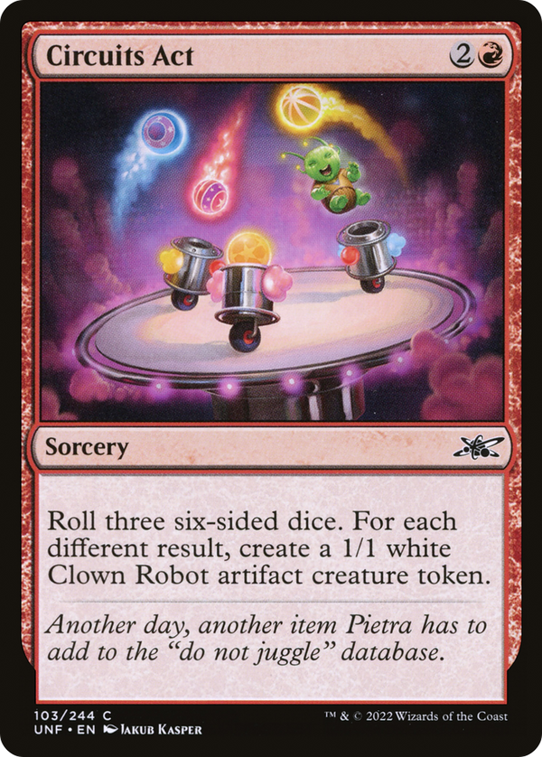 Circuits Act (103) [Unfinity] foil - Deck Out Gaming