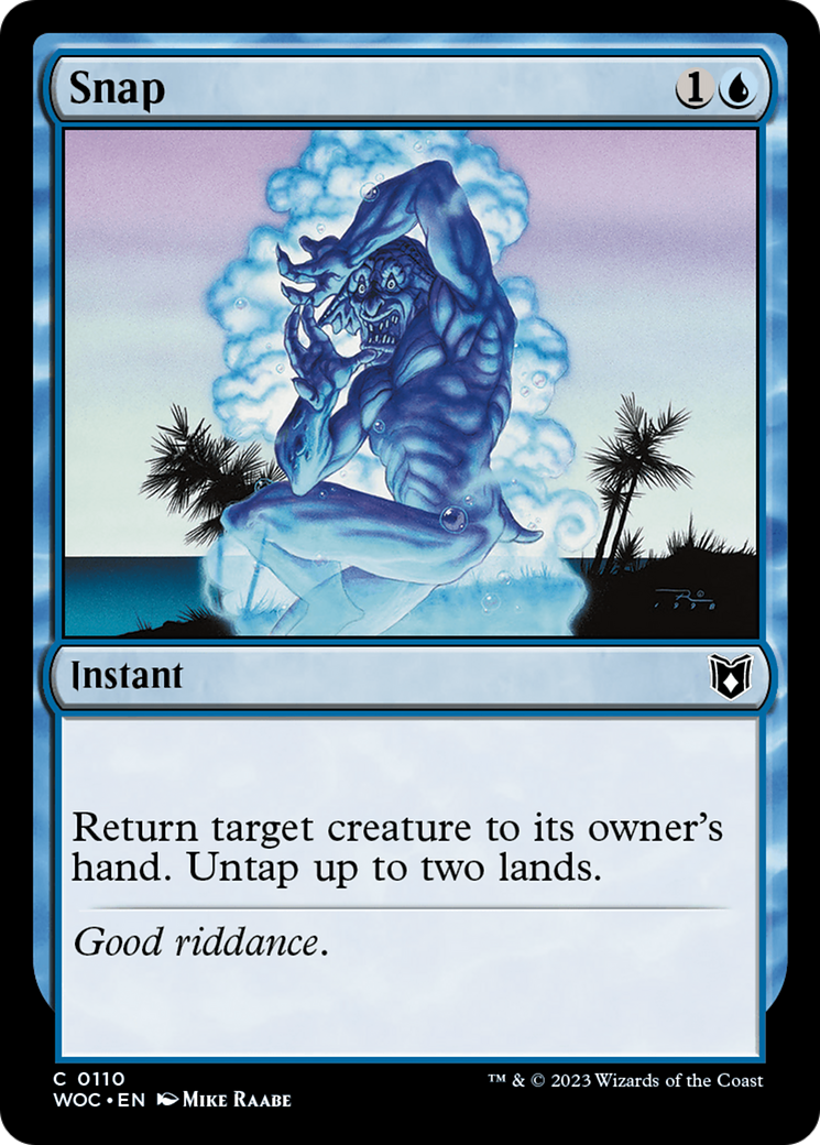 Snap (110) [Wilds of Eldraine Commander] - Deck Out Gaming