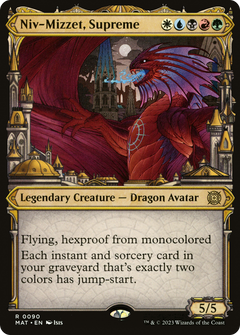 Niv-Mizzet, Supreme (Showcase) (90) [March of the Machine: The Aftermath] - Deck Out Gaming