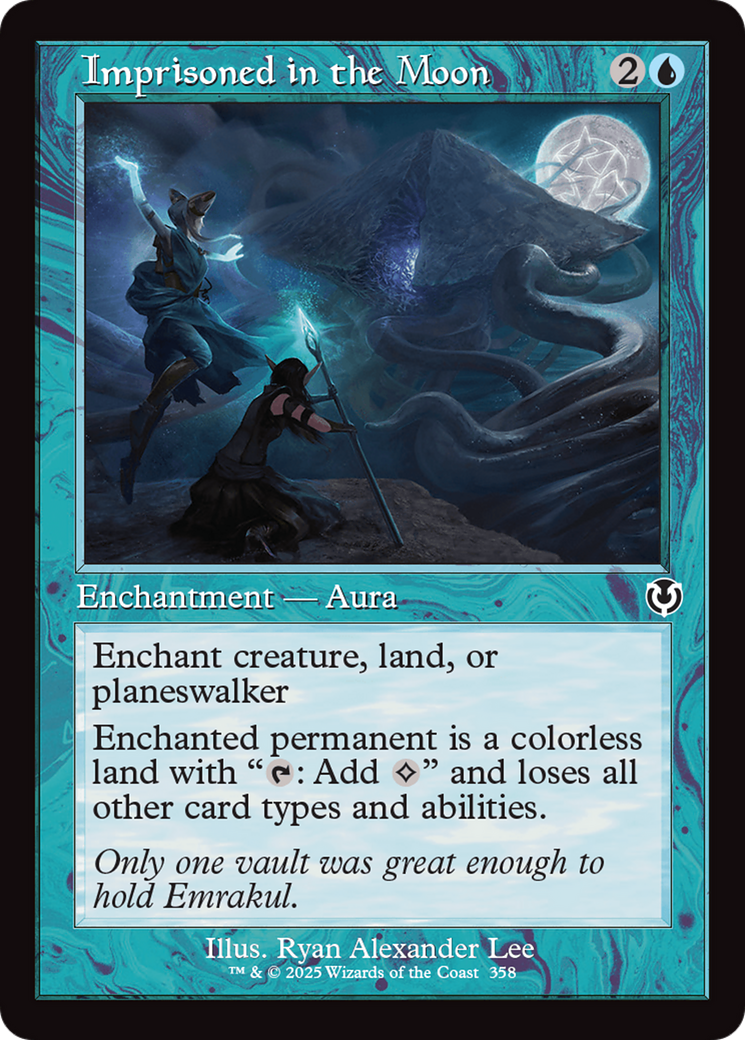 Imprisoned in the Moon (Retro Frame) (358) [Innistrad Remastered] foil - Deck Out Gaming