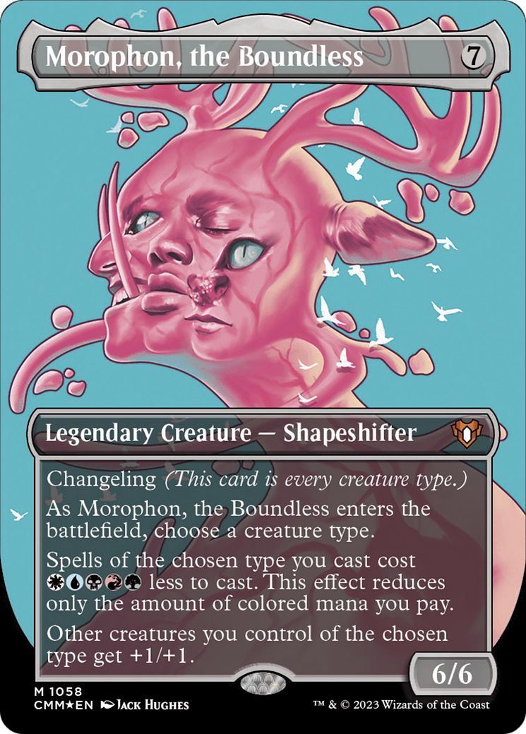 Morophon, the Boundless (Textured Foil) (1058) [Commander Masters] foil - Deck Out Gaming