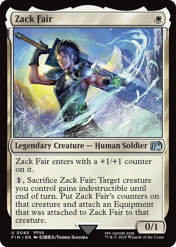 Zack Fair (45) [FINAL FANTASY] foil - Deck Out Gaming