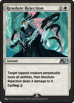 Resolute Rejection (2) [Alchemy: Outlaws of Thunder Junction] - Deck Out Gaming
