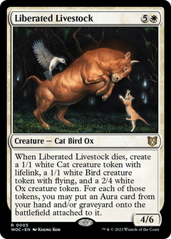 Liberated Livestock (5) [Wilds of Eldraine Commander] - Deck Out Gaming