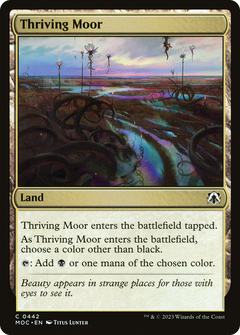 Thriving Moor (442) [March of the Machine Commander] - Deck Out Gaming