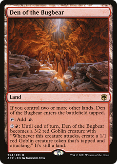 Den of the Bugbear (254) [Adventures in the Forgotten Realms] foil - Deck Out Gaming
