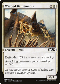 Warded Battlements (44) [Core Set 2021] - Deck Out Gaming