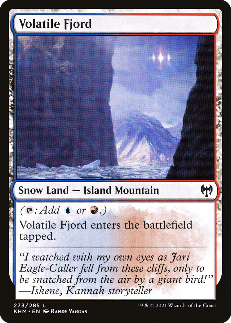 Volatile Fjord (273) [Kaldheim] foil - Deck Out Gaming