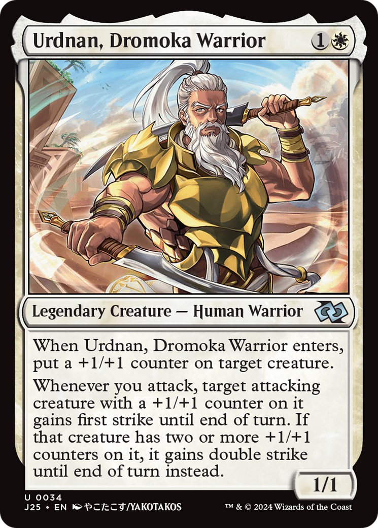 Urdnan, Dromoka Warrior (Anime) (34) [Foundations Jumpstart] - Deck Out Gaming