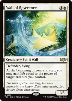 Wall of Reverence (139) [Commander: Tarkir: Dragonstorm] - Deck Out Gaming