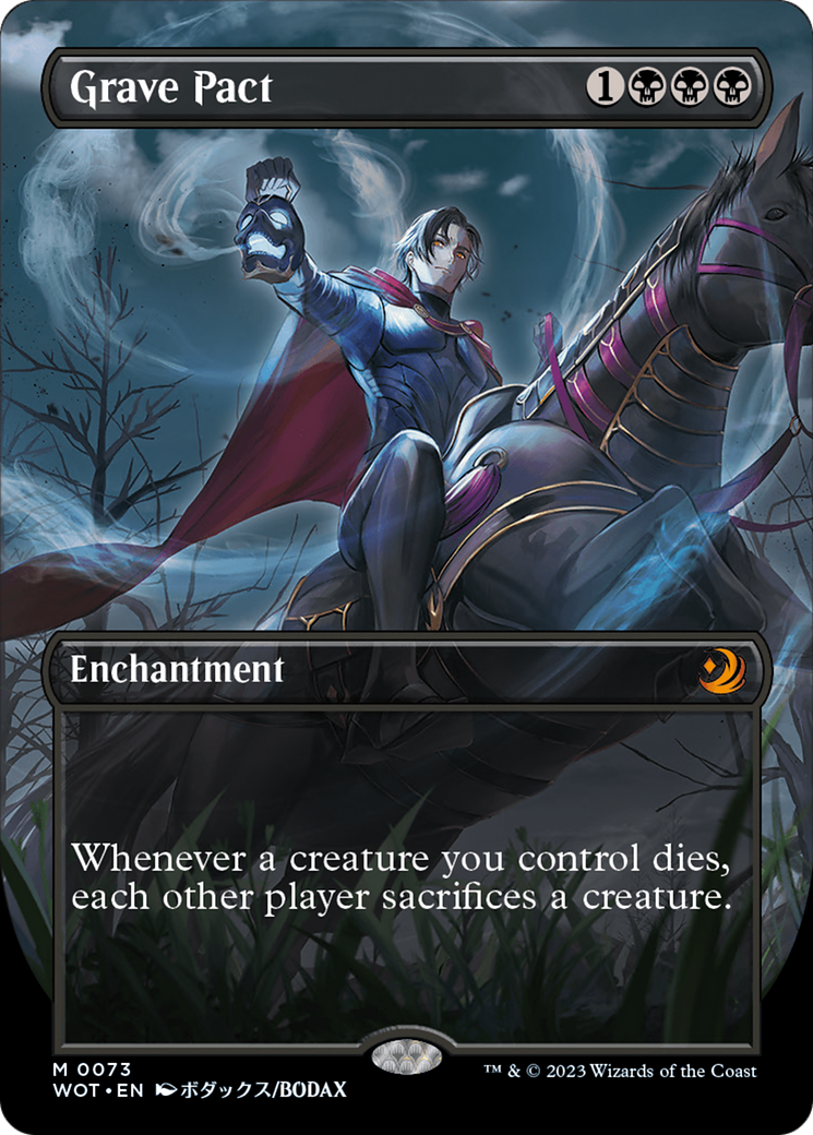 Grave Pact (Anime Borderless) (73) [Wilds of Eldraine: Enchanting Tales] - Deck Out Gaming