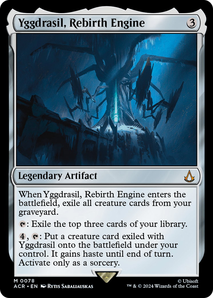 Yggdrasil, Rebirth Engine (78) [Assassin's Creed] foil - Deck Out Gaming