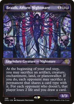 Braids, Arisen Nightmare (Showcase) (288) [Dominaria United] foil - Deck Out Gaming