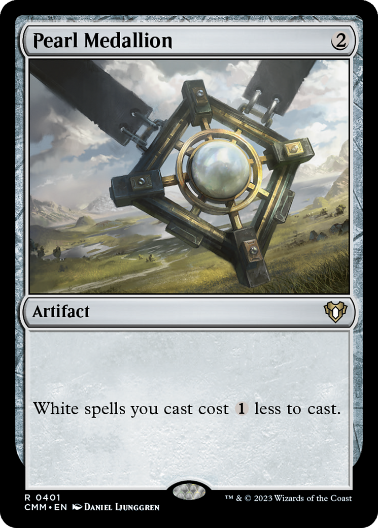 Pearl Medallion (401) [Commander Masters] - Deck Out Gaming