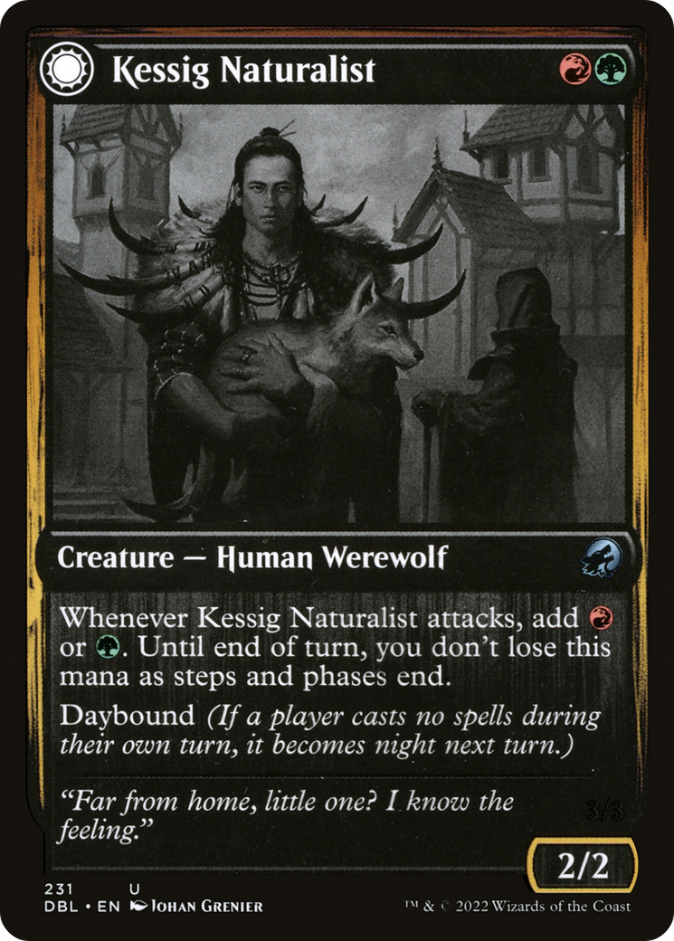 Kessig Naturalist (231) [Innistrad: Double Feature] - Deck Out Gaming