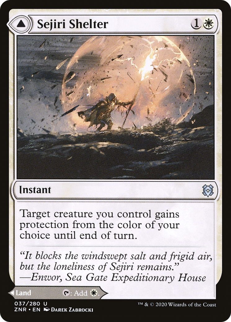 Sejiri Shelter (37) [Zendikar Rising] - Deck Out Gaming