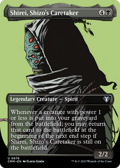 Shirei, Shizo's Caretaker (Borderless) (676) [Commander Masters] - Deck Out Gaming