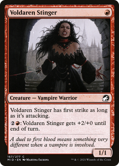 Voldaren Stinger (167) [Innistrad: Midnight Hunt] - Deck Out Gaming