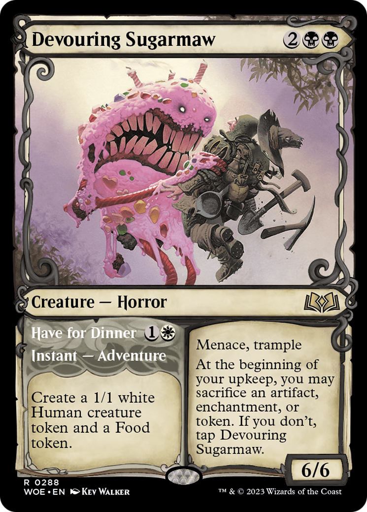 Devouring Sugarmaw (Showcase) (288) [Wilds of Eldraine] - Deck Out Gaming