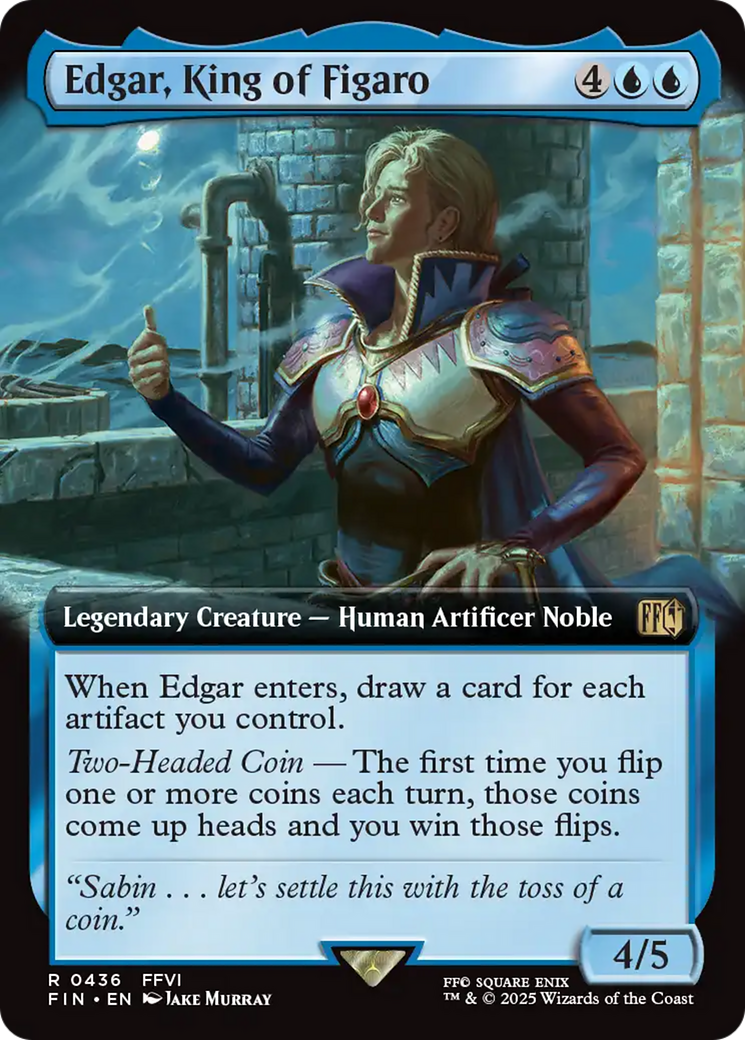 Edgar, King of Figaro (436) [FINAL FANTASY] foil - Deck Out Gaming