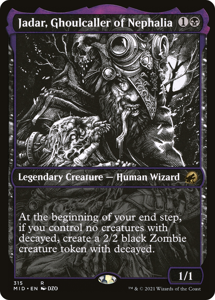 Jadar, Ghoulcaller of Nephalia (Showcase) (315) [Innistrad: Midnight Hunt] - Deck Out Gaming