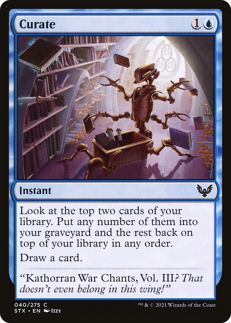 Curate (40) [Strixhaven: School of Mages] foil - Deck Out Gaming