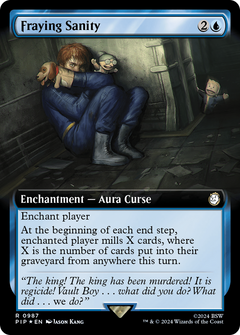 Fraying Sanity (Extended Art) (Surge Foil) (987) [Fallout] foil - Deck Out Gaming