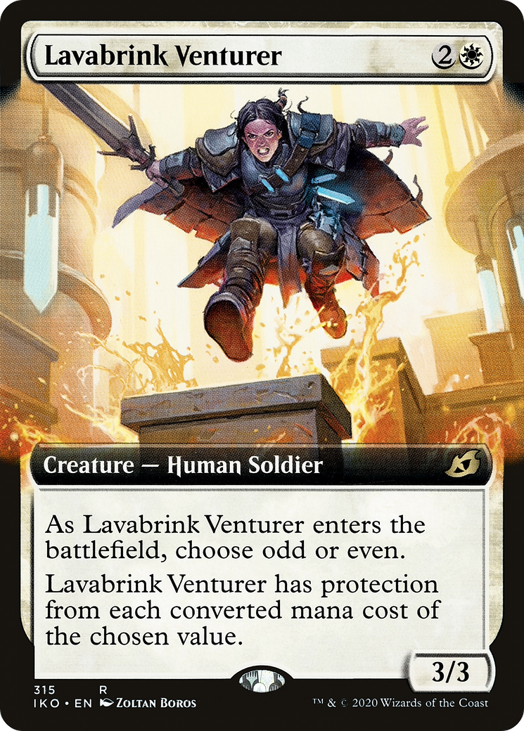 Lavabrink Venturer (315) [Ikoria: Lair of Behemoths] foil - Deck Out Gaming