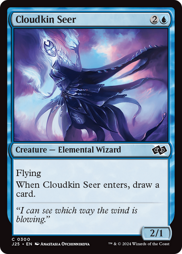 Cloudkin Seer (300) [Foundations Jumpstart] - Deck Out Gaming