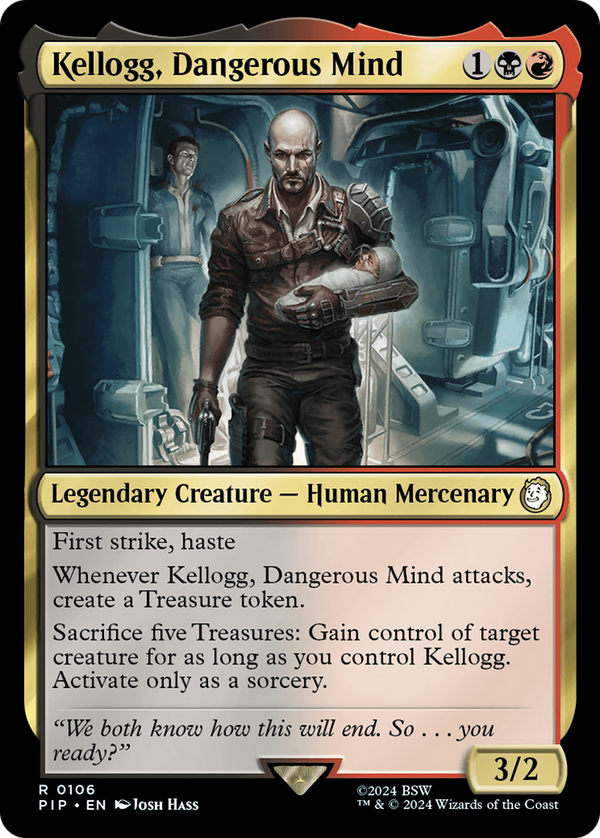 Kellogg, Dangerous Mind (106) [Fallout] - Deck Out Gaming